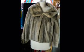 Mink Ladies Short Jacket fully lined in