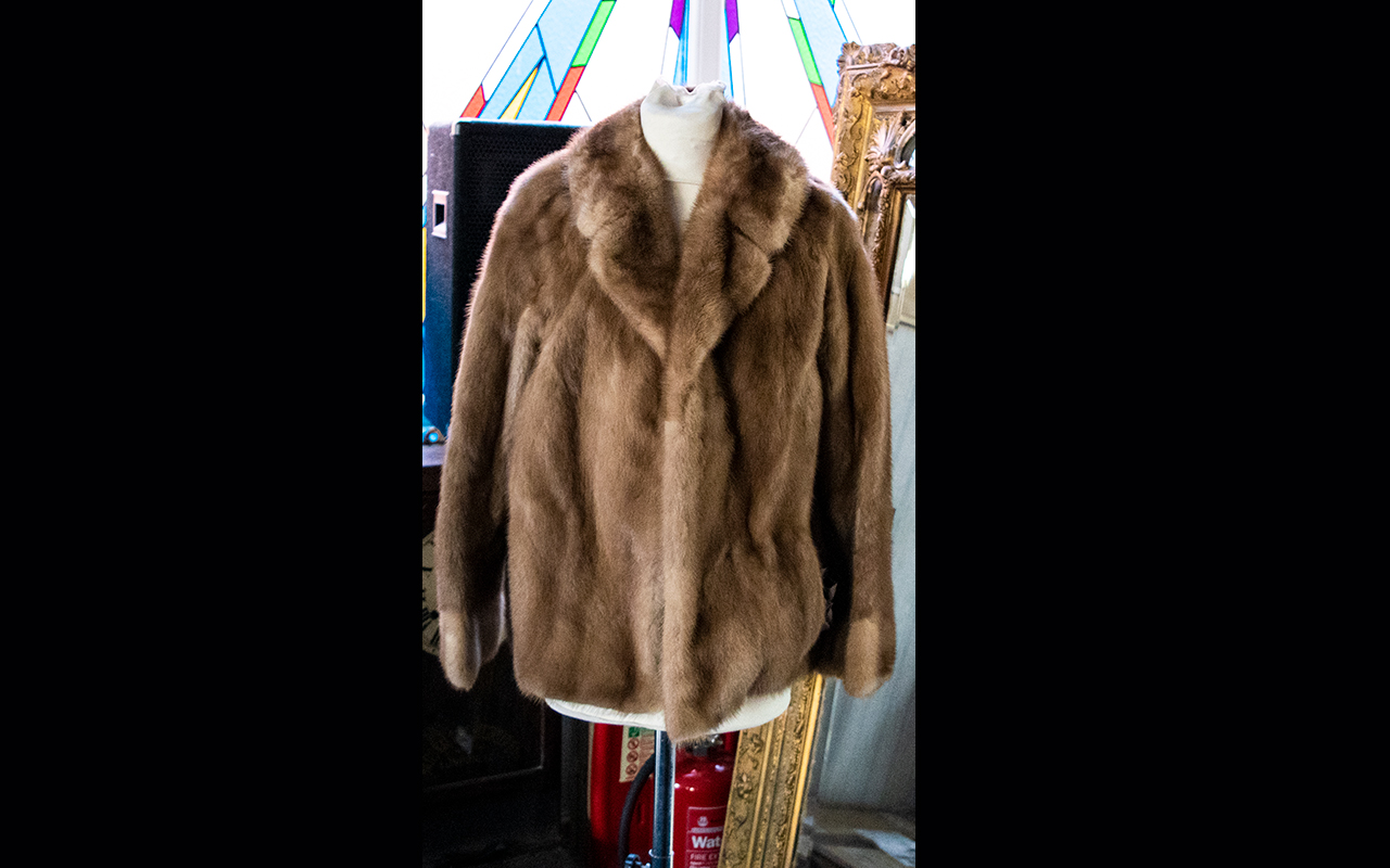 A Vintage Mink Jacket Ladies short eveni - Image 2 of 2