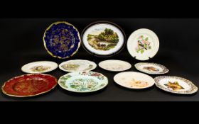 Collection of Wall Plates. 11 plates in