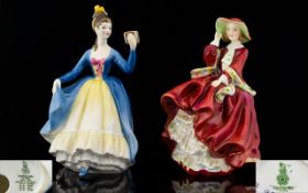 Royal Doulton Hand Painted Figurines ( 2