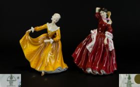 Royal Doulton Hand Painted Porcelain Fig