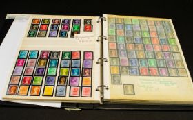 A Four Ring Binder containing GB stamps