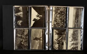 Military Interest Folder Containing Large Quantity Of 'Daily Mail' War Pictures Over 100 Cards in