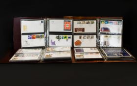 Five Albums Containing A Quantity Of Royal Mail First Day Covers Predominantly 1980's- 1990's to