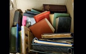 A Collection of Assorted Ephemera to include a selection of assorted Books - Middle School