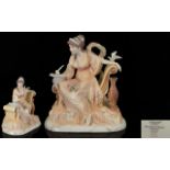 Wedgewood Handpainted Porcelain Figure The Classical Collection 'Captivation'.