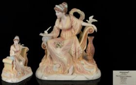 Wedgewood Handpainted Porcelain Figure The Classical Collection 'Captivation'.