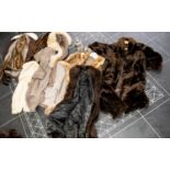A Collection of Assorted Fur Coats/Jackets various furs and styles, varied condition, large