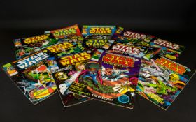 Star Wars Marvel Comics 1978 A Collection Of Twelve Star Wars Weekly Comics, all 1978,