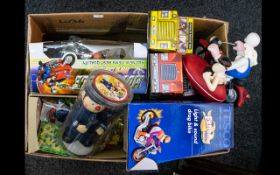A Mixed Collection Of 1990's /2000's Toys And Collectibles To include Pogs, Simpsons Figures,