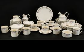 Royal Doulton A Large Quantity Of Table Ware Approx 50 pieces, all in 'Nimbus' pattern, 1988,