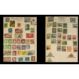 Triumph Stamp Album containing World Stamps from 19thC and Early 20thC Countries include Irish Free