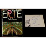 Erte Romain De Tirtoff (1892 - 1990) Artist Signed Book Hardcover book 'Erte' by Charles Spencer,