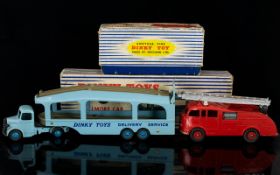 Dinky Diecast, Two Models In Original Boxes.