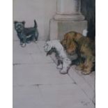 After Cecil Aldin, set of four coloured bookplate prints, image size 24.5 x 18cm.