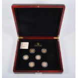 Six full Sovereigns including; Victoria 1890, Edward VII 1909, George V 1914, George V 1931,