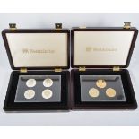 Coin sets including: Elizabeth II pre-decimal proof set; Britannia last century set;
