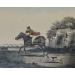 After Claude Loraine Smith, four hunting cartoons, late impressions.