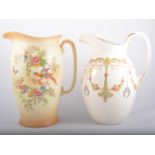 Twelve items - blush ivory wash sets by Crown Ducal and Fieldings Crown Devon,