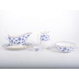 Spode, Colonel pattern, dinner service Y6235, along with a similar Royal Worcester part dinner set.