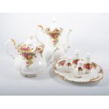 Royal Albert bone china teaware, Old Country Roses.