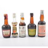 Collection of miniature spirits, including Whiskey - Haigs Dimple, Red Hackle, Grand Macnish,