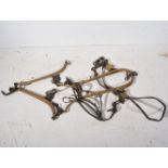 Quantity of brass horse haimes,