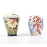 Moorcroft, Sian Leeper, Ode to May vase, 576/4, signed in gold S.Leeper and dated 29.5.