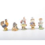 Beswick Beatrix Potter figures; to including Little Pig Robinson Spying, Diggory Delvet,