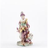 Derby porcelain figure, Britannia, circa.