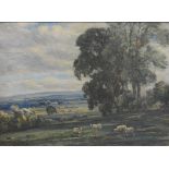 English School, mid 20th Century, indistinctly signed, oil on board, 42cm x 57cm.