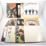 Vinyl LP records; a collection to include The Beatles White Album no.