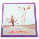 An autographed vinyl record - The Rolling Stones "Get Yer Ya Ya's Out" 1970,