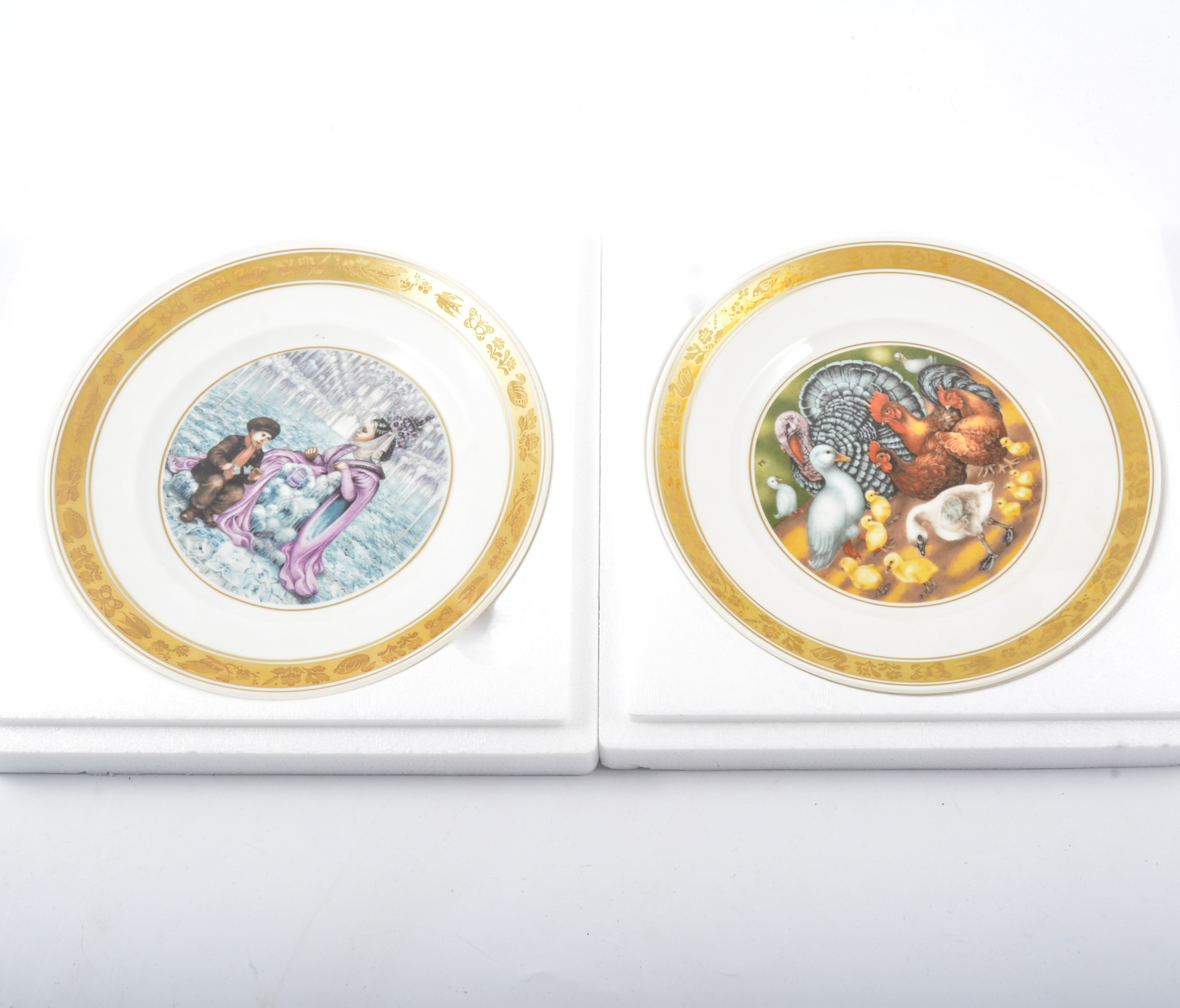 Set of twelve Copenhagen plates, Hans Anderson series, boxed. - Image 2 of 2