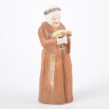 Royal Worcester Monk candlesnuffer, 13cm.