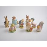 Beswick - Beatrix Potter models, including Goody Tiptoes, Old Mr Brown, Jemima Puddleduck,