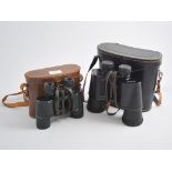 Newbold & Bulford Viking Major 10x35 binoculars, with case and a Pacific 12x50 binoculars, (2).