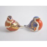 Two Royal Crown Derby paperweights, 7cm.