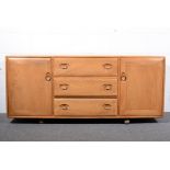 WITHDRAWN - Ercol, an elm and beech sideboard, model 455,