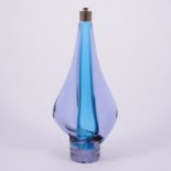Murano, a Sommerso glass lamp base,