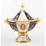 Sir Winston Churchill, Abbeydale China "The Churchill Vase", limited edition no.187/250, 28cm.
