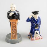 Manor China, Sir Winston Churchill, The Orator limited editon 245/1000 14cm,