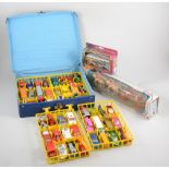Matchbox, Corgi Junior toys, with carry case,