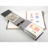 Stamps: GB Collection in home made albums,
