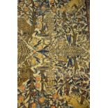 Fine Isfahan carpet,