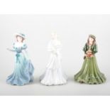 Coalport figurines: Park Lane Collection; Anniversary Waltz,