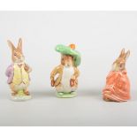 Beswick - Beatrix Potter, ten figures, all BP3b, including: Tabitha Twitchett & Miss Moppet,