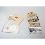 Postcards: A Collection of postcards, together with photographs and ephemera.