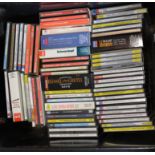 One box of mostly classic music CDs; publishers include Decca, Deutsche Gramophone and EMI.