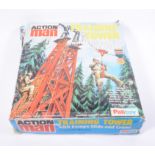 Action Man by Palitoy; including Training Tower boxed, tank, armoured car,